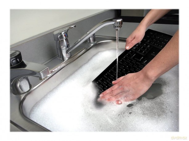 Klawiatura Pro Fit Washable Keyboard Wired DE