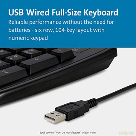 Klawiatura Pro Fit Washable Keyboard Wired IT