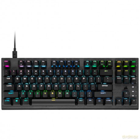 Klawiatura przewodowa K60 Pro TKL RGB Black