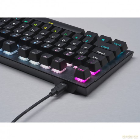 Klawiatura przewodowa K60 Pro TKL RGB Black