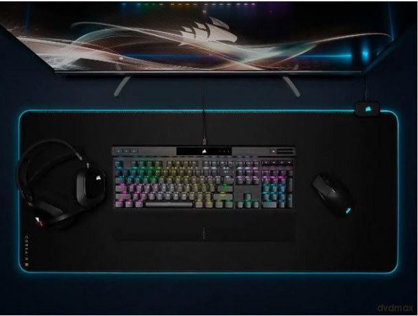 Klawiatura przewodowa K70 RGB Pro Black PBT Keycaps