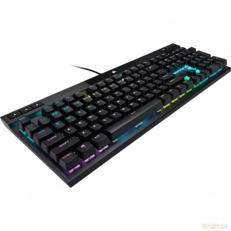 Klawiatura przewodowa K70 RGB Pro Black PBT Keycaps
