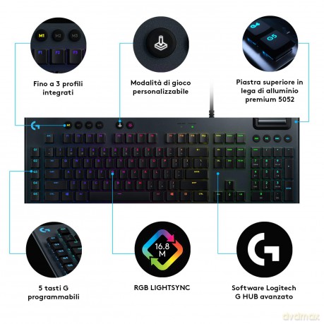 Klawiatura RGB Mechanical Tactile 920-008992