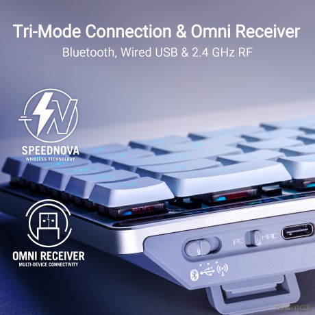 Klawiatura ROG Falchion RX Low Profile BT/2.4GHz/USB