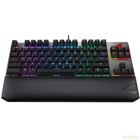 Klawiatura ROG STRIX Flare II 8000Hz/ ROG NX/ PBT/ USB 2.0/ czarna