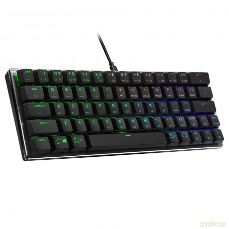Klawiatura SK620 podświetlenie RGB Low profile Switch Red