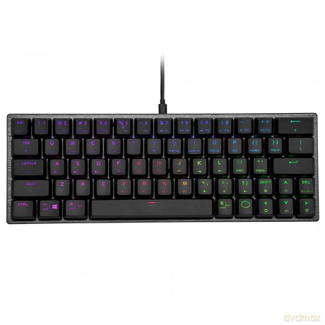 Klawiatura SK620 podświetlenie RGB Low profile Switch Red