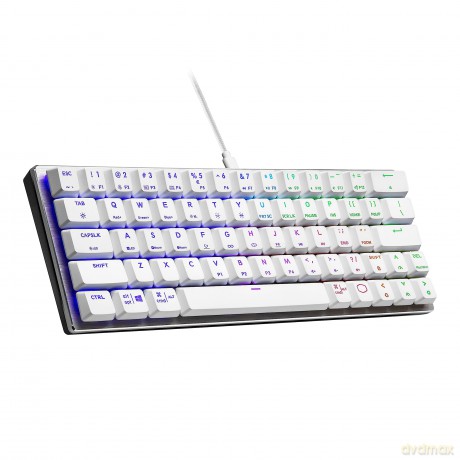 Klawiatura SK620 podświetlenie RGB low profile switch red