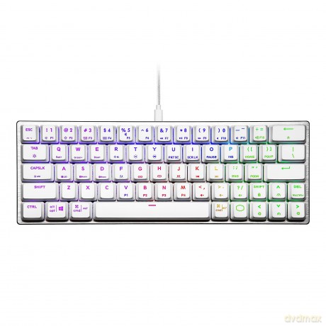 Klawiatura SK620 podświetlenie RGB low profile switch red