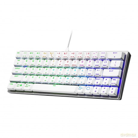 Klawiatura SK620 podświetlenie RGB low profile switch red