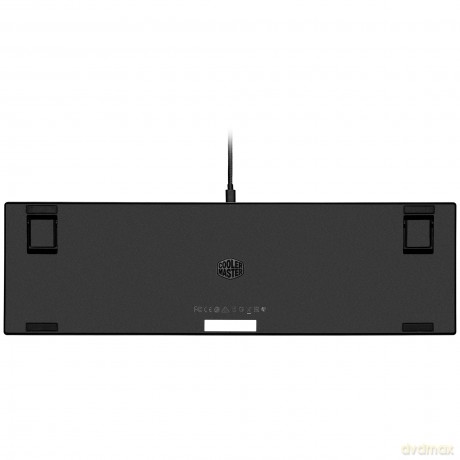Klawiatura SK652 podświetlenie RGB low profile switch Red