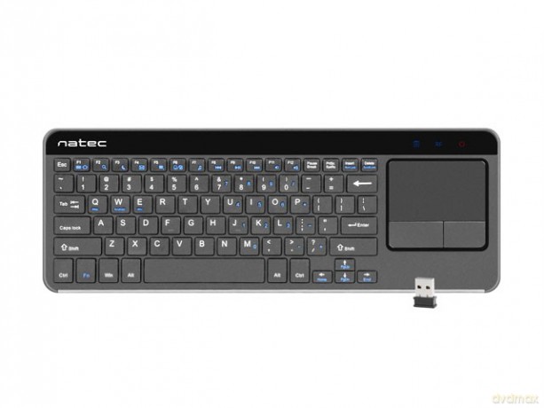 Klawiatura Turbot Slim 2.4GHz Touchpad, X-Scissors