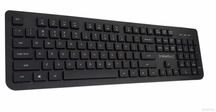 Klawiatura USB Full size Solidero Funkcje multimedialne