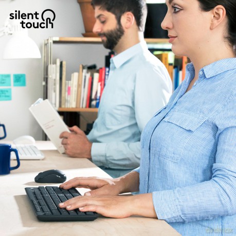 Klawiatura z myszką MK295 Silent Wireless Combo Graphite 920-00980