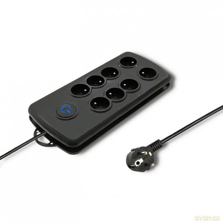 Listwa antyprzepięciowa Quick Switch, 8 gniazd, 2,5m