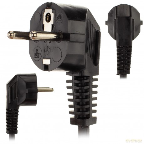 Listwa przeciwprzepięciowa Multi M6 10m czarna (6 gniazd)