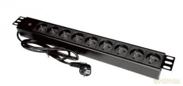 Listwa zasilająca 19" 9xCEE 7/5 wtyk CEE 7/7 3m