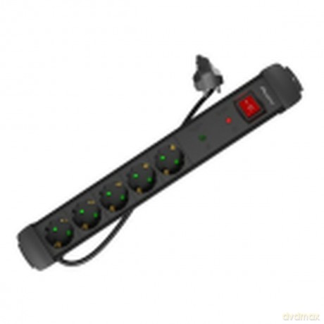 Listwa zasilająca 5.0m 5x230 SC SP1-05F-0500-BK