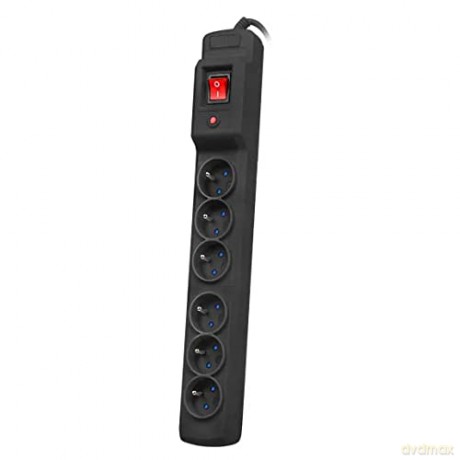 Listwa zasilająca 5m multi M6 czarny M6/50/CZ