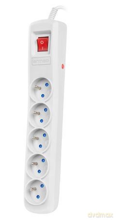 Listwa zasilająca ARC5 1,5 m ARC5/15/SZ szara