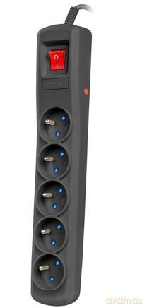 Listwa zasilająca ARC5 3m ARC5/30/CZ czarna