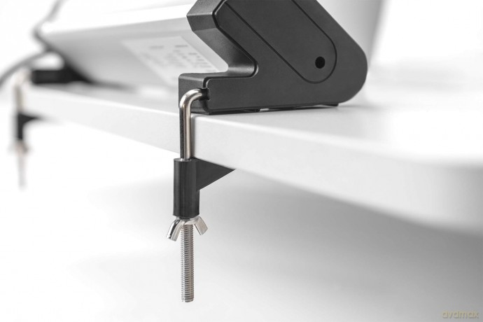 Listwa zasilająca biurowa 45° 4 gniazdowa, 2x USB (5V/2A) z możliwością obrotu o 290° aluminiowa HQ