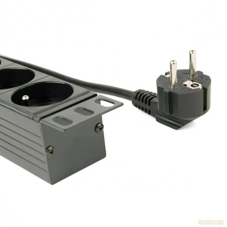 Listwa zasilająca rack (PDU), 8 gniazd FR, 1U, 16A, wtyk Schuko 3m