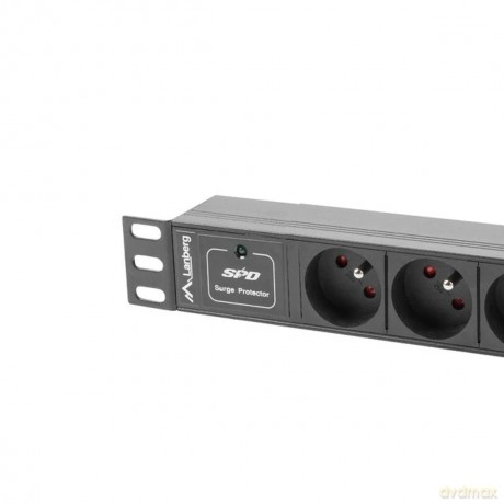 Listwa zasilająca Rack PDU 10 cali 1U 3x 230V PL 2m 10A czarna C14