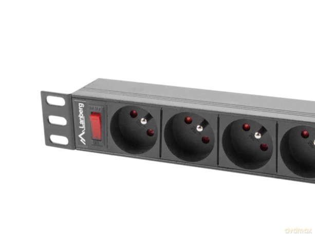 Listwa zasilająca rack PDU 19 cali 1U 16A 9X 230V PL 3m czarny