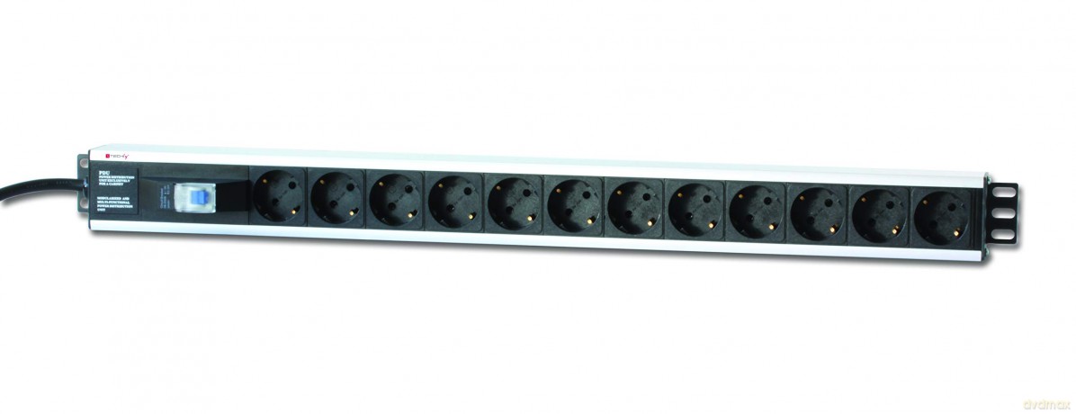 Listwa zasilająca RackPion 250V/16A 12xSchucko