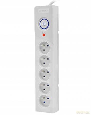 Listwa zasilająca Z5 3m 5x230V 10A Z5/30/SZ szara