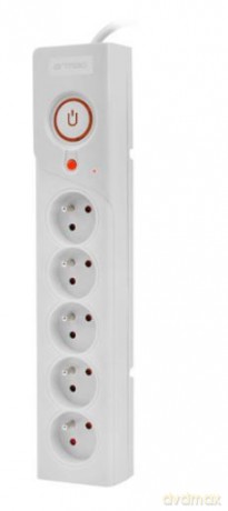 Listwa zasilająca Z5 5m 5x230V 10A Z5/50/SZ szara