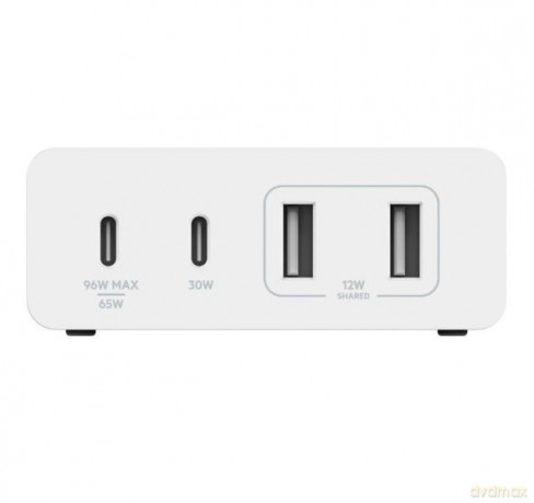 Ładowarka 108W 4-porty GaN 2xUSB-A 2xUSB-C