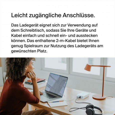 Ładowarka 108W 4-porty GaN 2xUSB-A 2xUSB-C