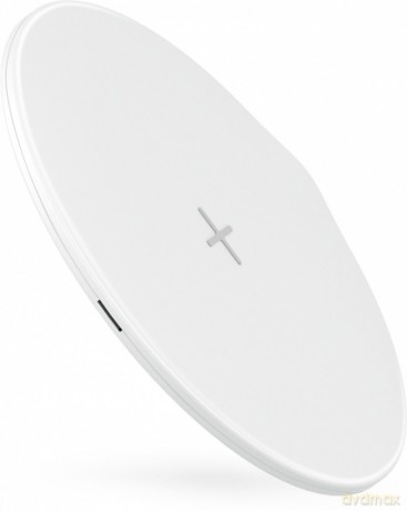Ładowarka bezprzewodowa 10W YAC 5110WH, LED, certyfikat Qi