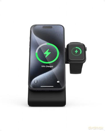 Ładowarka bezprzewodowa 3w1 z MagSafe do iPhone, Apple Watch i AirPods