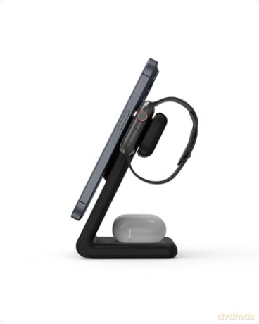 Ładowarka bezprzewodowa 3w1 z MagSafe do iPhone, Apple Watch i AirPods