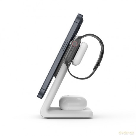 Ładowarka bezprzewodowa 3w1 z MagSafe do iPhone, Apple Watch i AirPods