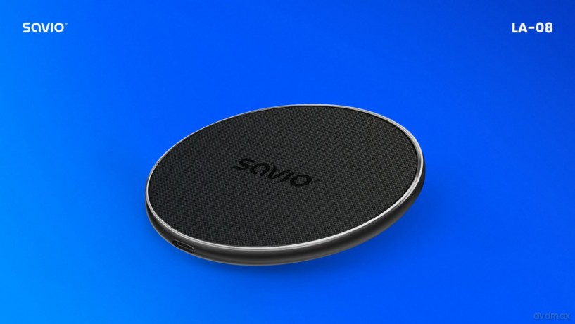 Ładowarka bezprzewodowa indukcyjna Qi, USB-C, 15W, LA-08