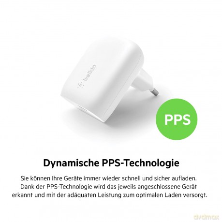 Ładowarka BoostCharge 30W PowerDelivery Biała