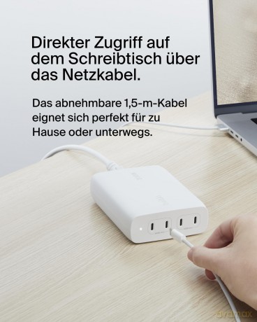 Ładowarka BOOSTCHARGE PRO 200W GaN PD3.1 4xUSB-C