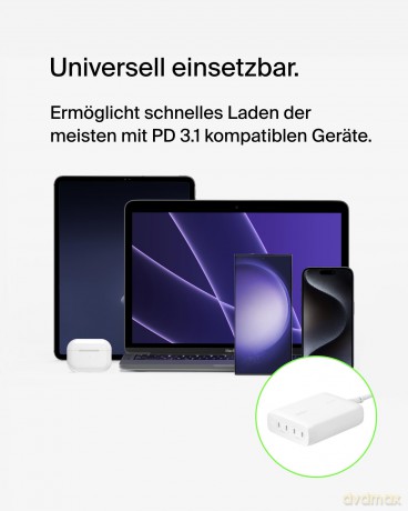 Ładowarka BOOSTCHARGE PRO 200W GaN PD3.1 4xUSB-C