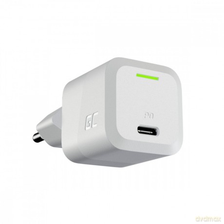 Ładowarka GC PowerGaN 33W PD 3.0 QC 3.0 USB-C biała