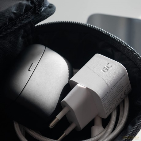 Ładowarka GC PowerGaN 33W PD 3.0 QC 3.0 USB-C biała