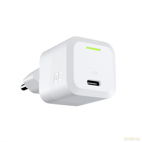 Ładowarka GC PowerGaN 33W PD 3.0 QC 3.0 USB-C biała