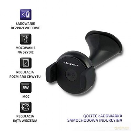 Ładowarka indukcyjna | 5V | 5W | 2A | Micro USB