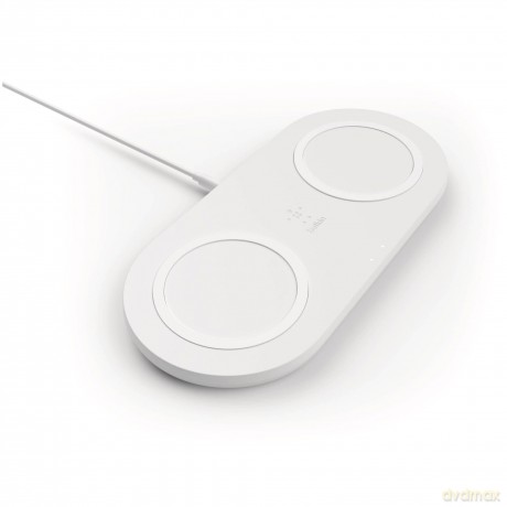 Ładowarka indukcyjna pad 2x10W Biała