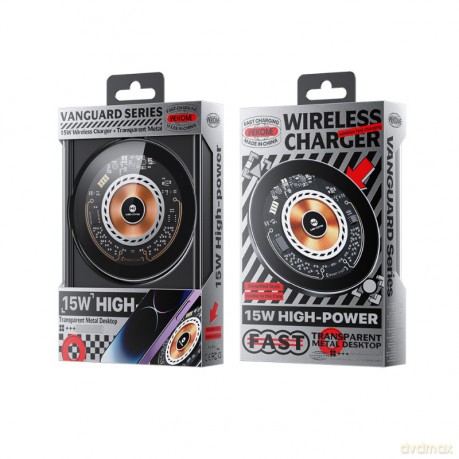 Ładowarka indukcyjna WP-U164 Vanguard Series - MagSafe 15W (Czarny)