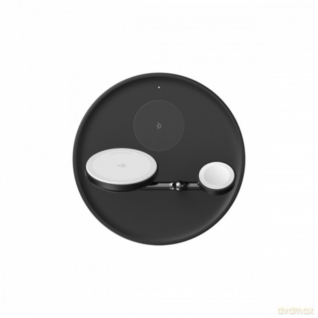 Ładowarka MagGo 3w1 Stand 15W Qi2 czarna