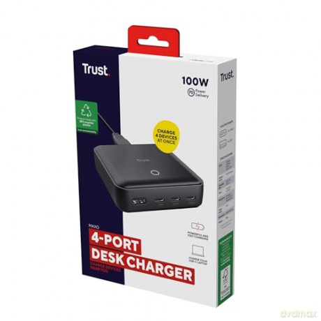 Ładowarka Maxo 100W 4 porty